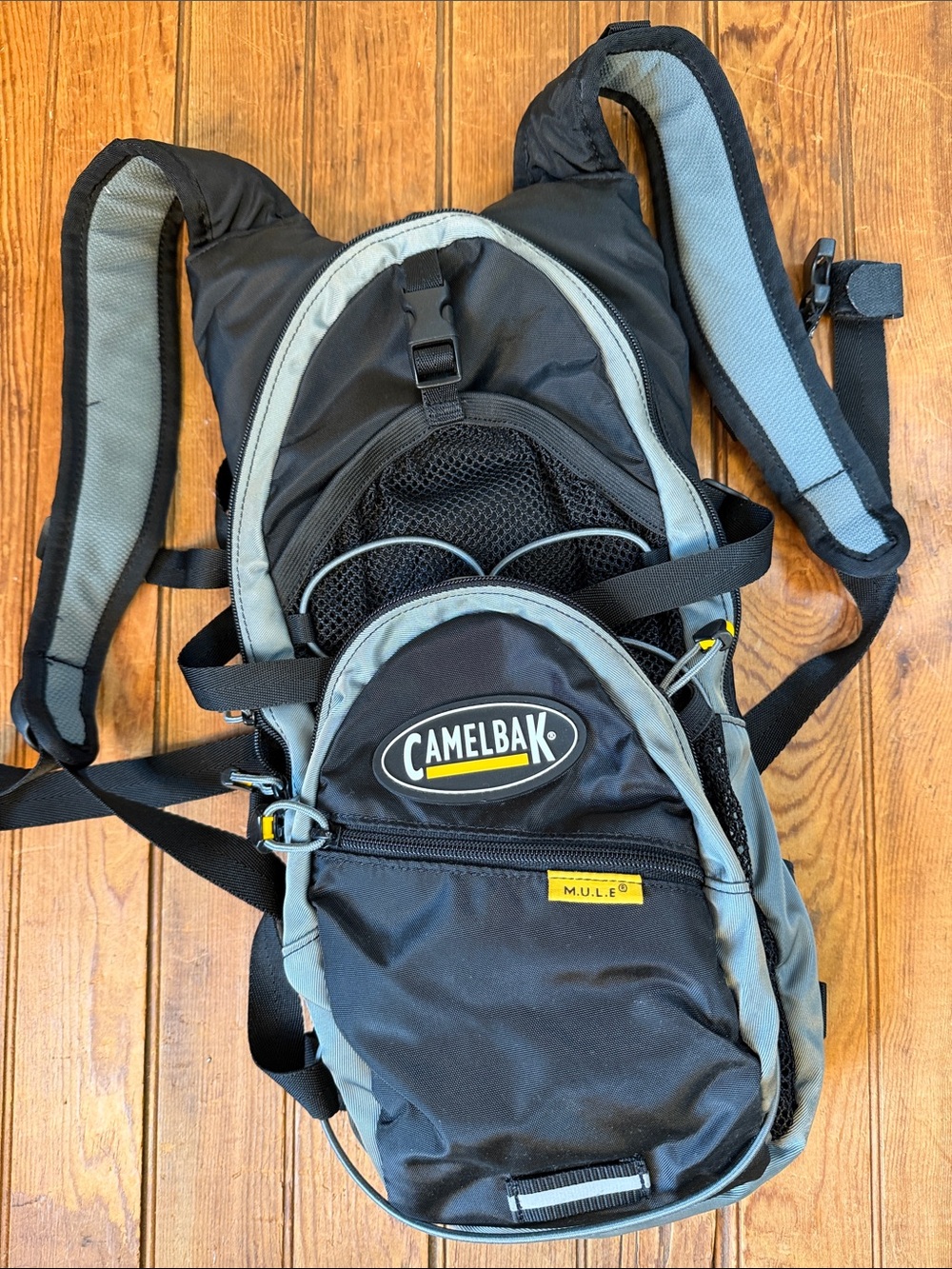 CamelBak Mini M.U.L.E. Hydration Backpak Black Gray 2 L 80 no bladder